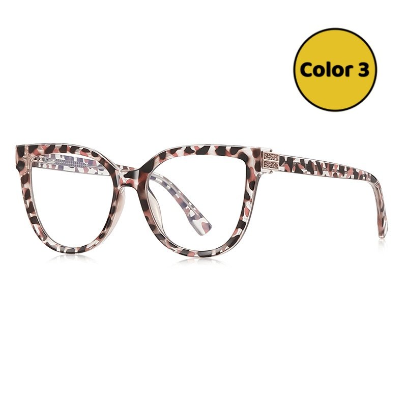 Chic Cat Eye Glasses Women - Rhinestone & Lightweight Frame