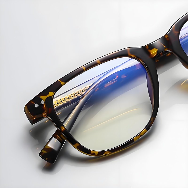 Graceful Ladies Eyeglasses, Slim Frame Retro & Modern Style