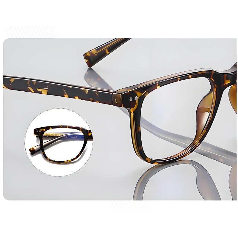 Graceful Ladies Eyeglasses, Slim Frame Retro & Modern Style