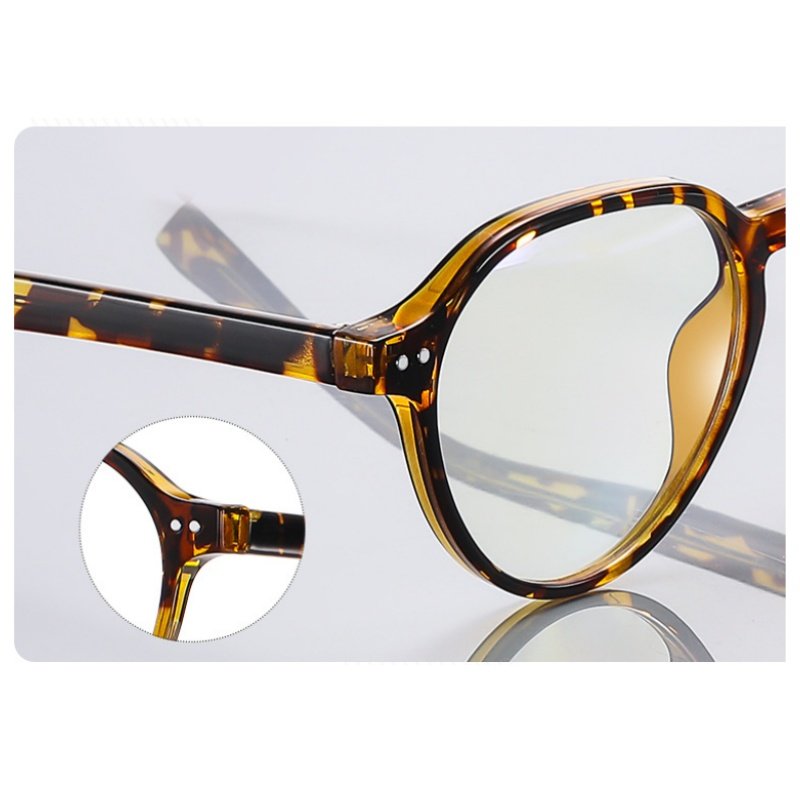 Classic Tortoise Round Glasses for Comfortable All-Day Wear