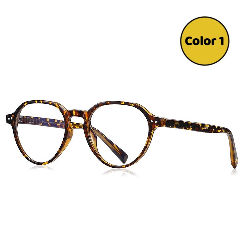 Classic Tortoise Round Glasses for Comfortable All-Day Wear