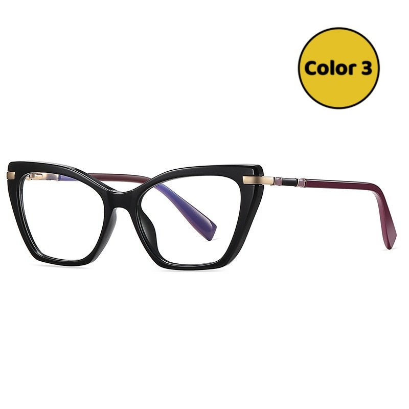 Women's Pink Cat-Eye Glasses—Stylish and Lightweight Frames