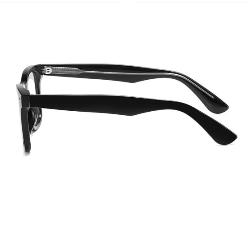 Retro Black & Orange Glasses - Trendy Myopia Frames for All